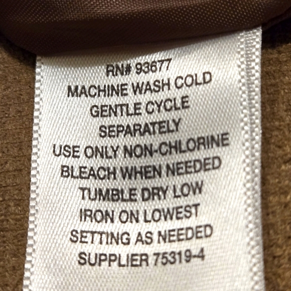 Liz Claiborne Tan Faux Suede Knee-Length Pencil Skirt Cargo Style Women size 10 - Picture 13 of 16